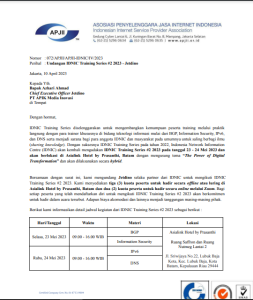 idnic training series