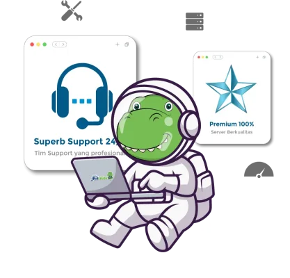 Dino Astronot Server Utama